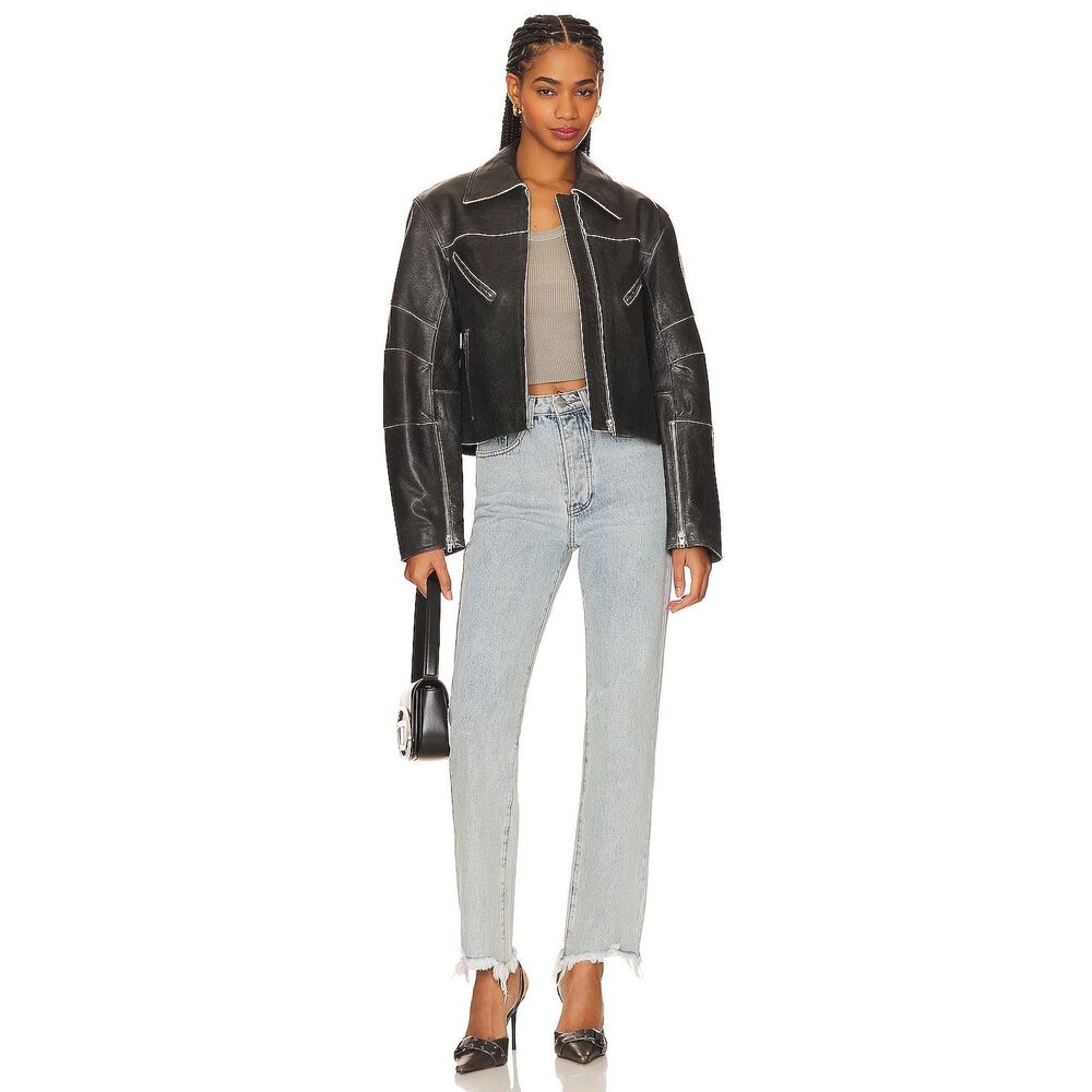 Revolve Superdown marilyn denim jean In Light Blue Wash size 25